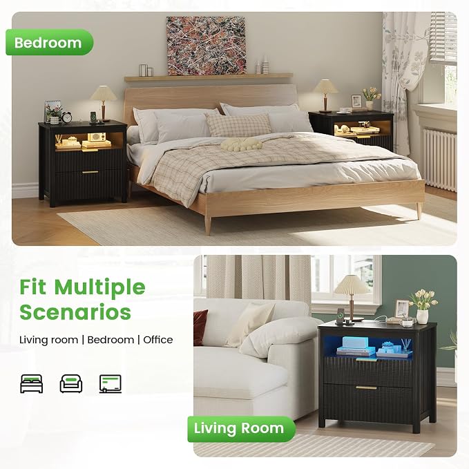 HNEBC Nightstand with Gun Drawer - Image 8