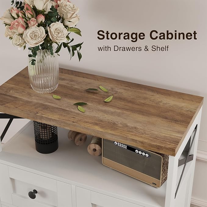 FiveWillowise Farmhouse Storage Cabinet - Image 6