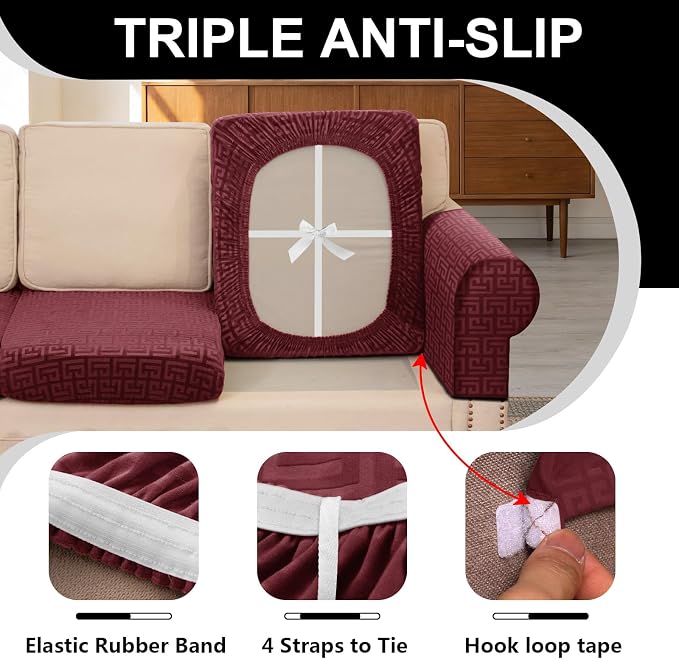 UNBBRRL Stretch Couch Cushion Cover - Image 3