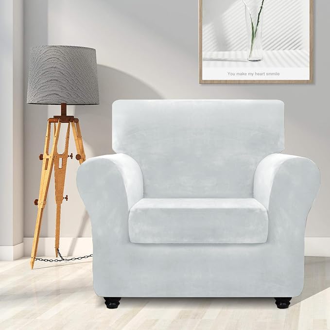 ZNSAYOTX Luxury Velvet Chair Slipcovers - Image 2