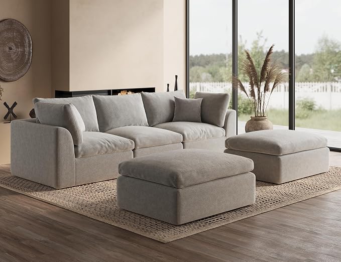 ohllob 110" Cloud Sectional Couches - Image 3