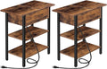 HOOBRO Set of 2 End Tables, Side Table by HOOBRO