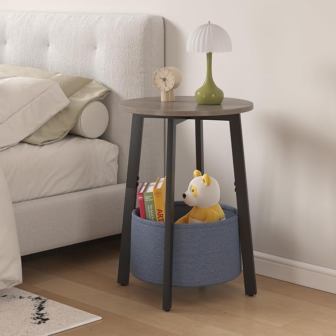 sthmec Small Round Side End Table - Image 6