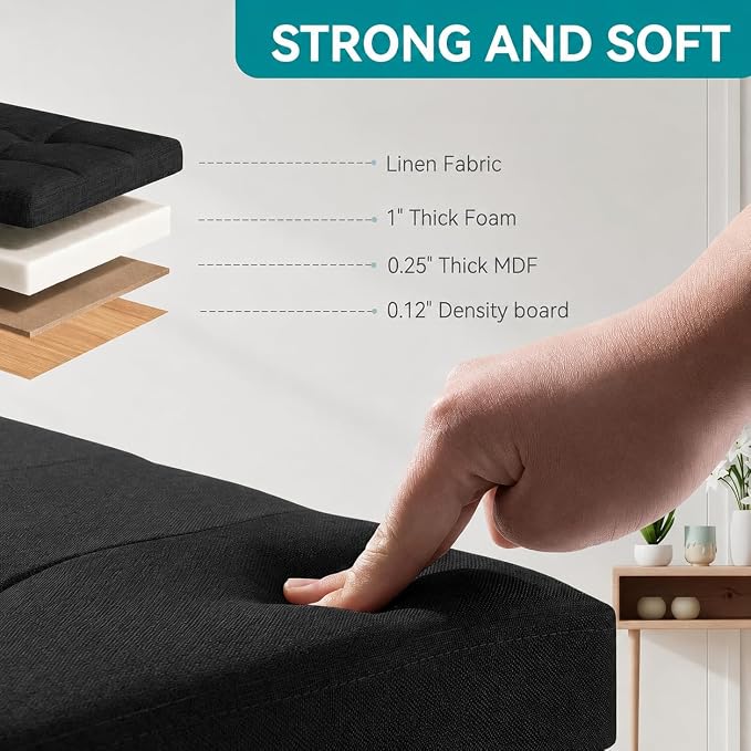 BRIAN & DANY Small Ottoman - Image 4