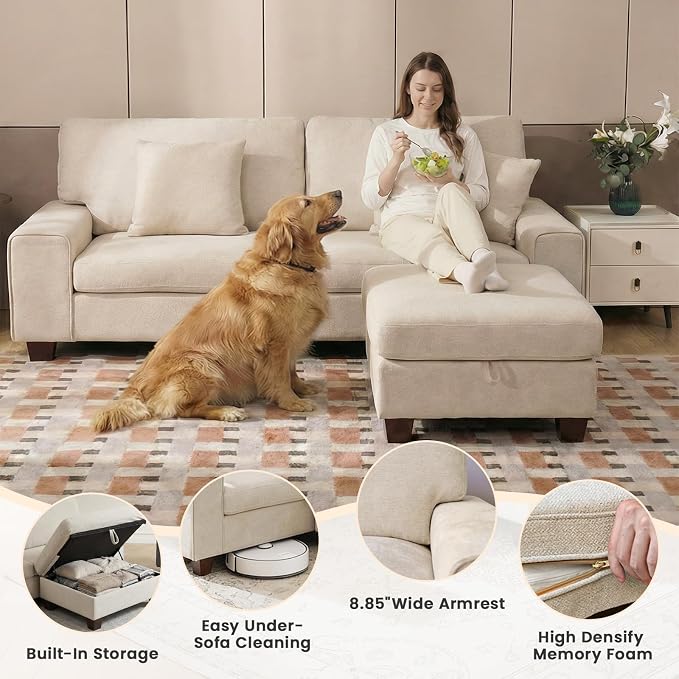 DOPEDIO L-Shaped Sectional Sofa - Image 3
