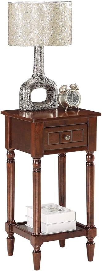 Convenience Concepts French Country Khloe 1 Drawer Accent End Table 14" - Image 4