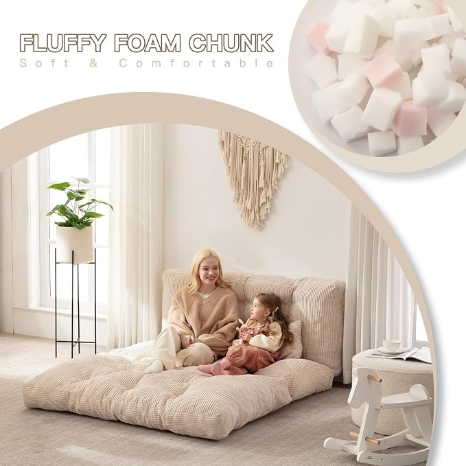 Folding Sofa Bed, Convertible Sleeper Chair - Image 7
