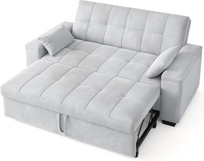 Gizoon Convertible Sofa Bed, Loveseat Sleeper Sofa - Image 8