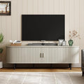 ONBRILL 70.8" TV Stand with Power Outlet by ONBRILL