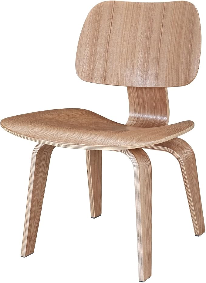 Modway Fathom Mid-Century Modern Molded Plywood Six Kitchen and Dining Room - Image 5