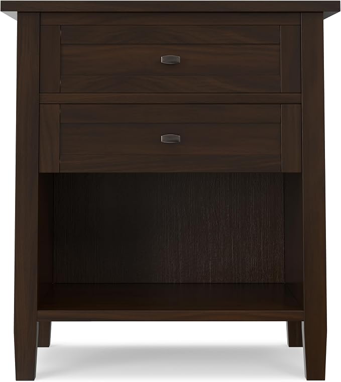 SIMPLIHOME Warm Shaker Nightstand - Image 6