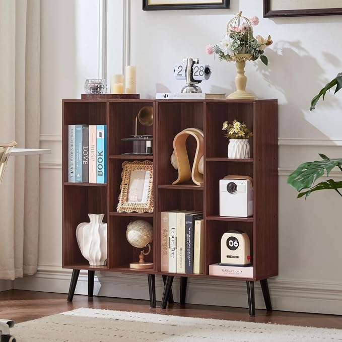 LEYAOYAO 5 Cube Bookshelf 3-Tier Bookcase - Image 4