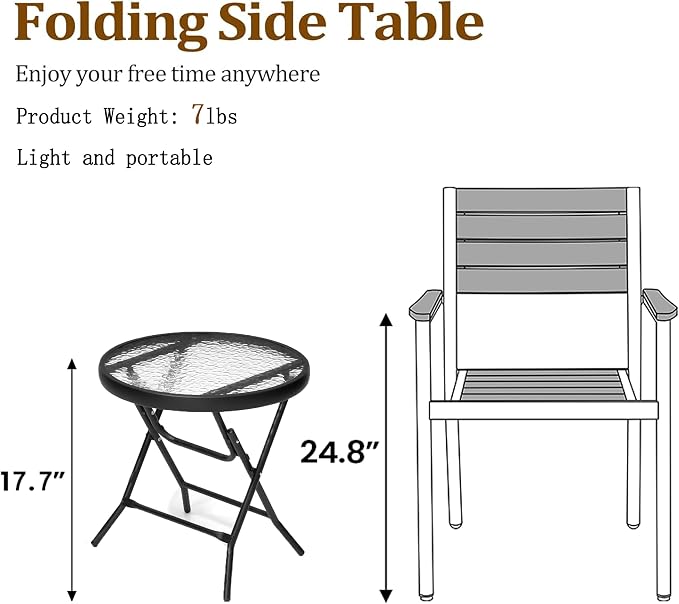Outdoor Side Table - Image 3