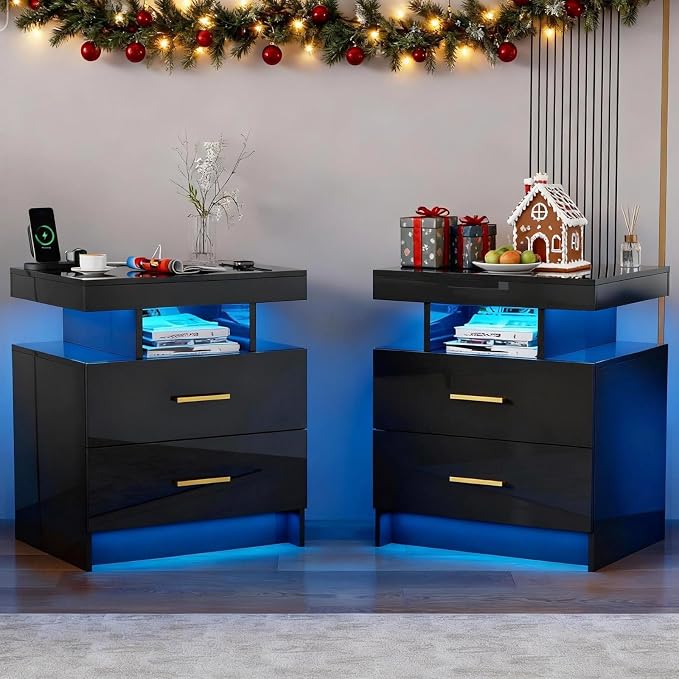 Smart Night Stand Set of 2 by MDGC