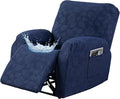 Gennia Recliner Chair Covers 3 Pieces, Waterproof Jacquard Reclining Chair Cover by Genina
