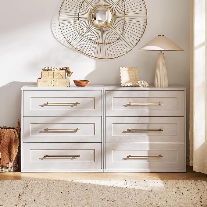 mopio Blake 3 Drawer Dresser for Bedroom, Chest of Drawers, Wood Dresser by MopioInc