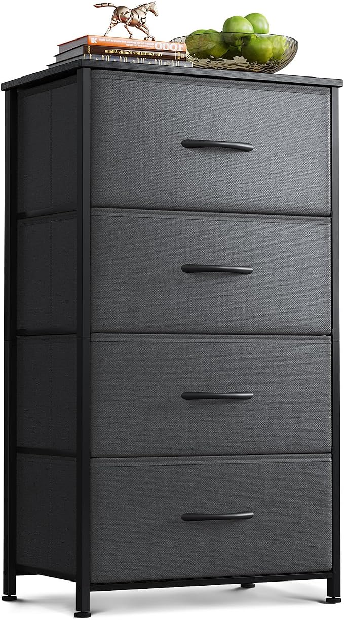 AODK Dresser for Bedroom with 4 Storage Drawers, Small Dressers Chest of by AODK