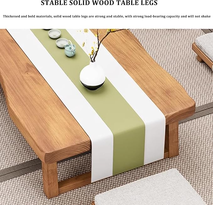 Living Room Coffee Table Japanese Style Floor Table Low Table Reception Room - Image 6