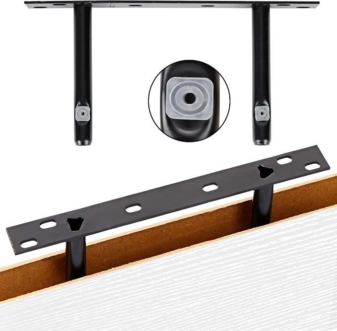 Fixwal White Shelves, 15.7in Floating Shelves, Farmhouse Shelf Wall Decor - Image 4