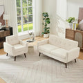 Kingfun Living Room Furniture Sets, Loveseat & Accent Chair, Mid Century Modern by KINGFUN-Anexcitingoption