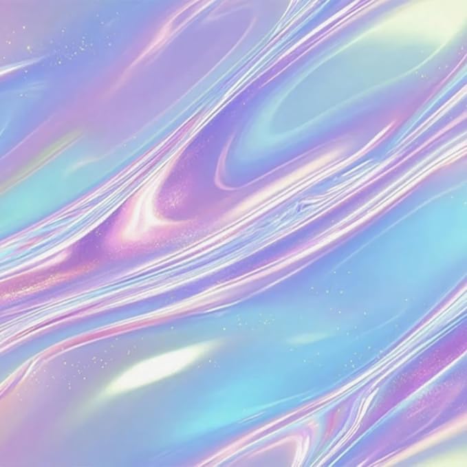HOMETITUTE Pastel Iridescent Flow Wave Wallpaper Peel and Stick Contact Paper - Image 4