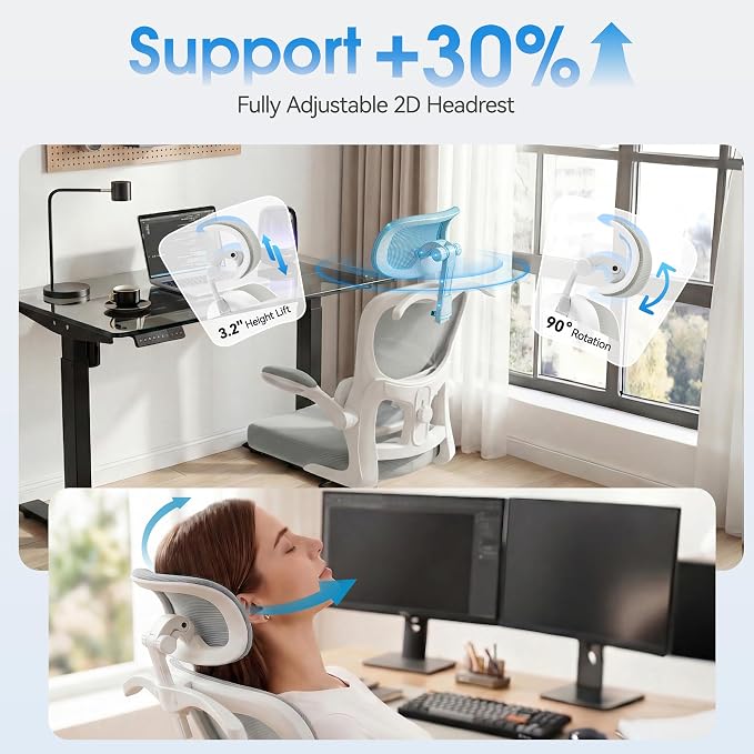 AreShark Office Chair Ergonomic Desk Chairs - Image 4