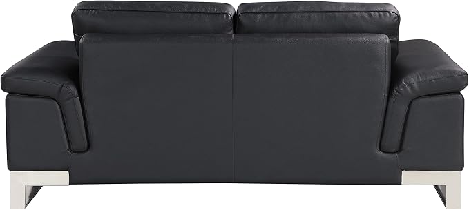 Blackjack Furniture Weston Collection Genuine Italian Leather Living Room - Image 4