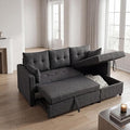 Convertible Sofa Bed, L Shape Sleeper Sofa by Outdoorchairs