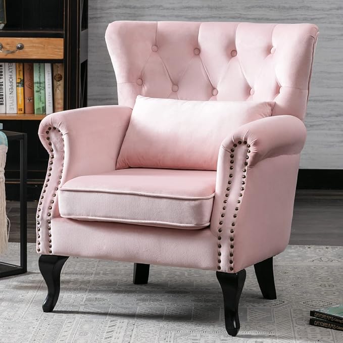 Set of 2 Mid Century Modern Accent Chair - Image 2