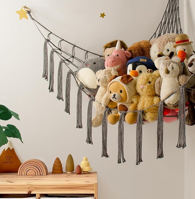 mirolam Stuffed Animal Storage Hammock Net - Image 6
