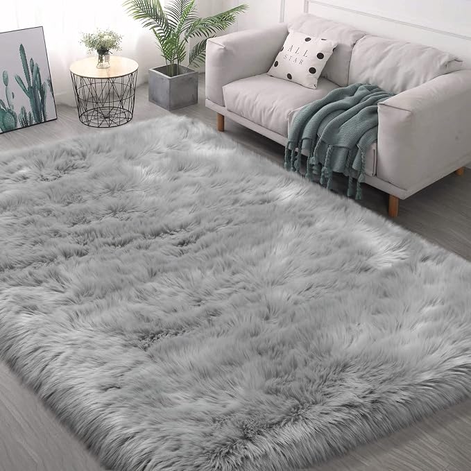 Fluffy Area Rug, Soft Shag Fuzzy Rugs - Image 7