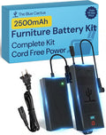 Blue Cactus 2500mAh Rechargeable Battery Pack by TheBlueCactusCompany