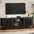 ONBRILL 63-Inch TV Stand for TVs up to 75 Inch, Mid-Century Modern Television by ONBRILL