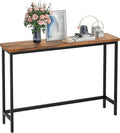 VASMIA Console Table, Entryway Table, Narrow Sofa Table, Living Room, Rustic by VASMIA