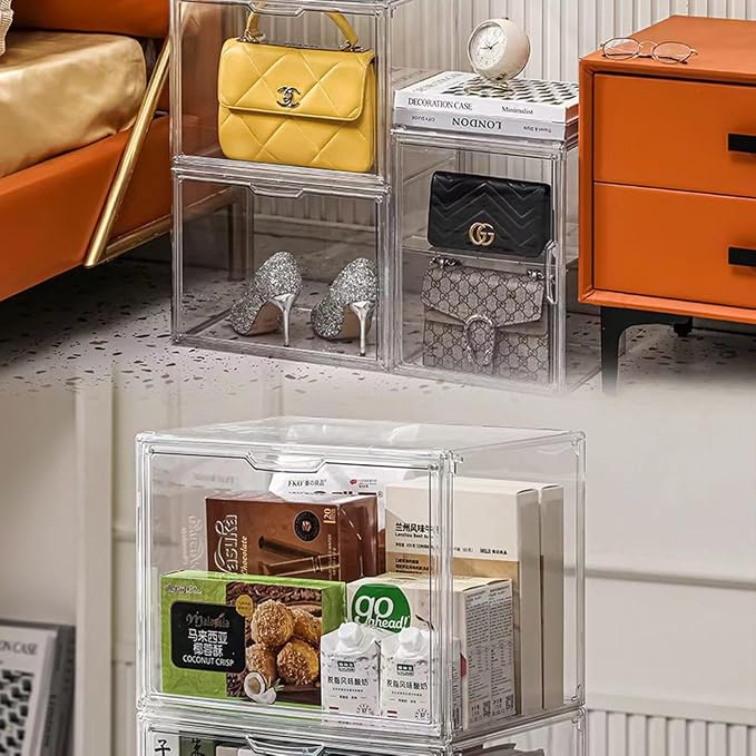 BOHOIDEE 4 Tiers Clear Acrylic Display Case - Image 5