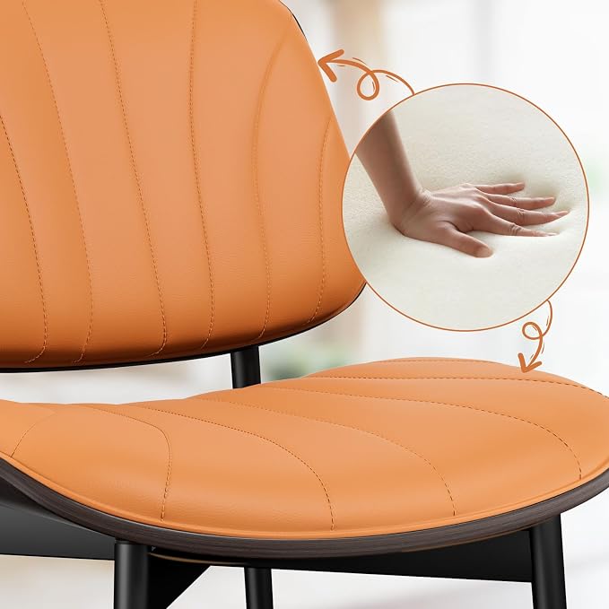 YaFiti Dining Chairs Set of 6, Mid Century Modern Dining Room and Kitchen Chairs - Image 9