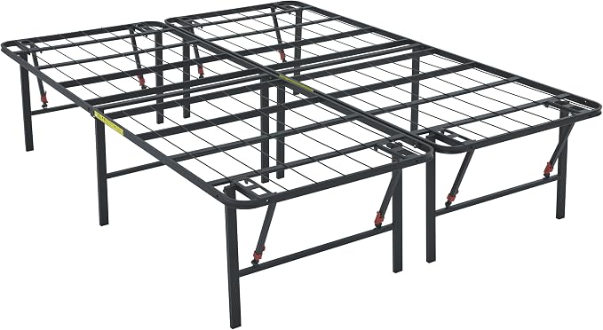 Amazon Basics Foldable Metal Platform Bed Frame by AmazonBasics