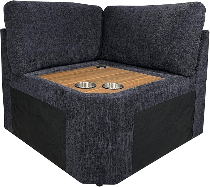 Ball & Cast 116" Oversized Modular L-Shaped Sectional Sofa, Large Chenille - Image 4