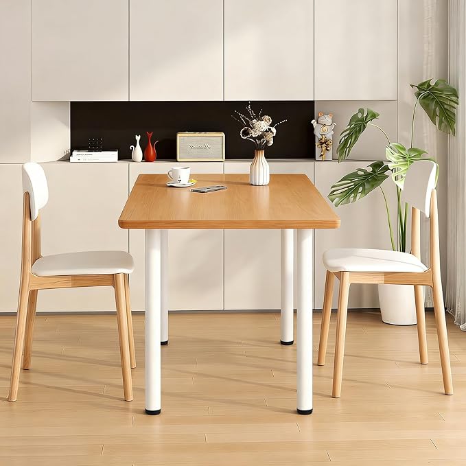 QLLY 30 inch Adjustable Metal Desk Legs, Heavy Duty Furniture Table Legs - Image 7