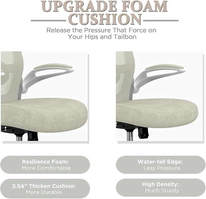 Mimoglad Office Chair, High Back Ergonomic Desk Chair - Image 4