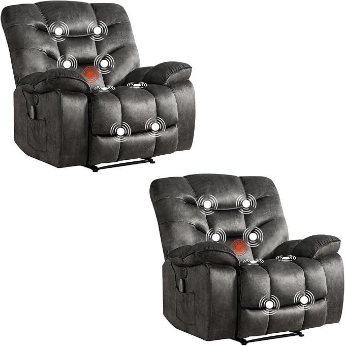 HAOMARKETS Power Recliner Chair Set of 2 - Image 8