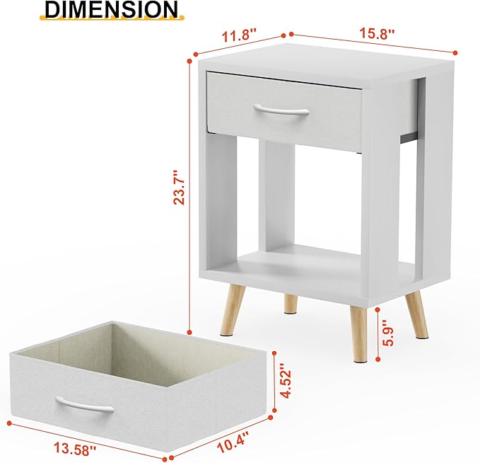 GYIIYUO Nightstands Set of 2 - Image 3