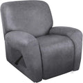 ANARACHON Leather Look Oversize Recliner Chair Covers, Thick 4 Pieces Recliner by ANARACHON