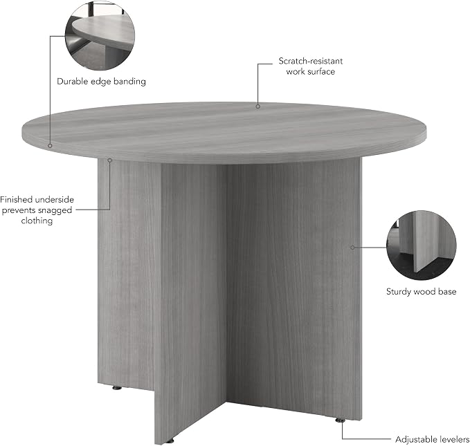 Bush Business Furniture 42-inch Round Conference Table - Image 5