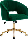 Home Office Chair Swivel Velvet Desk Chair Accent Armchair Upholstered Modern by KCC