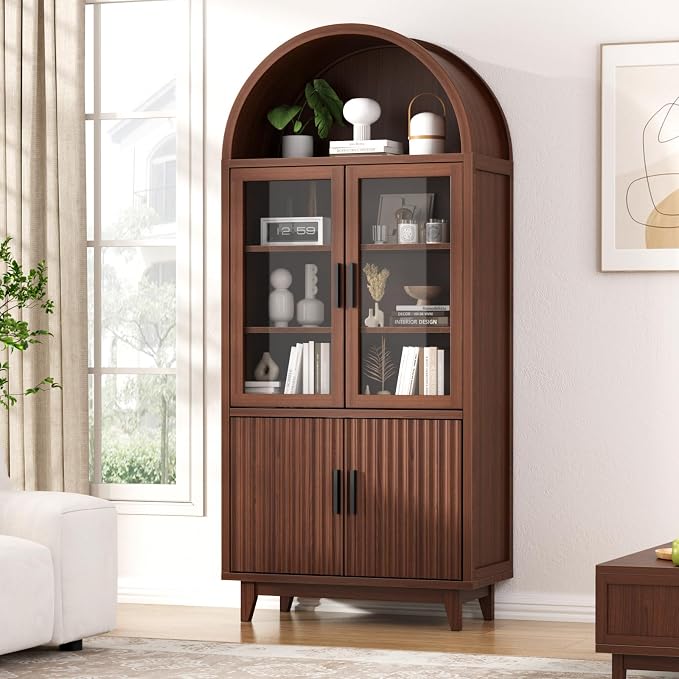 FiveWillowise 71" Tall Arched Cabinet by FiveWillowise