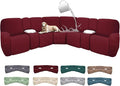 100% Waterproof Sectional Recliner Couch Covers by ROFASVCO