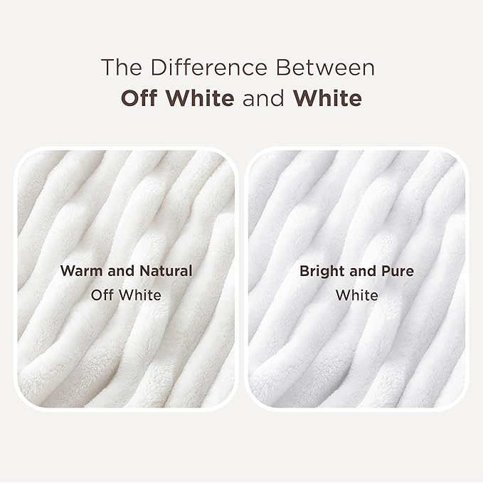 Bedsure GentleSoft White Throw Blanket - Image 6