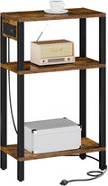 TUTOTAK Narrow Side Table with Charging Station, Small End Table with USB Ports by ChoosetutotakFurnitureBuildYourCozyHome