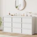 Garvee 9 Dresser for Bedroom, 58.7" Wide Dresser, Freestanding Horizontal Drawer by Garvee